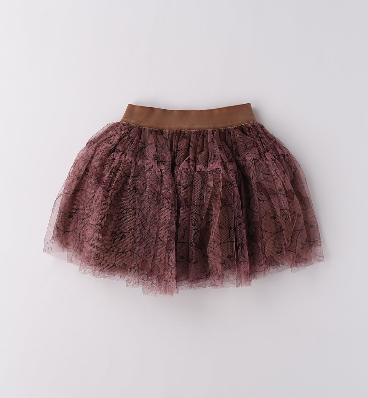 Completo bimba rosa con felpa e gonna tulle