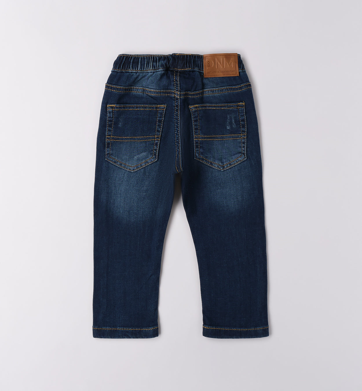 Completo bambino polo blu e jeans