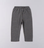 Completo bambino caldo cotone blu e grigio