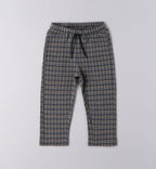 Completo bambino caldo cotone blu e grigio