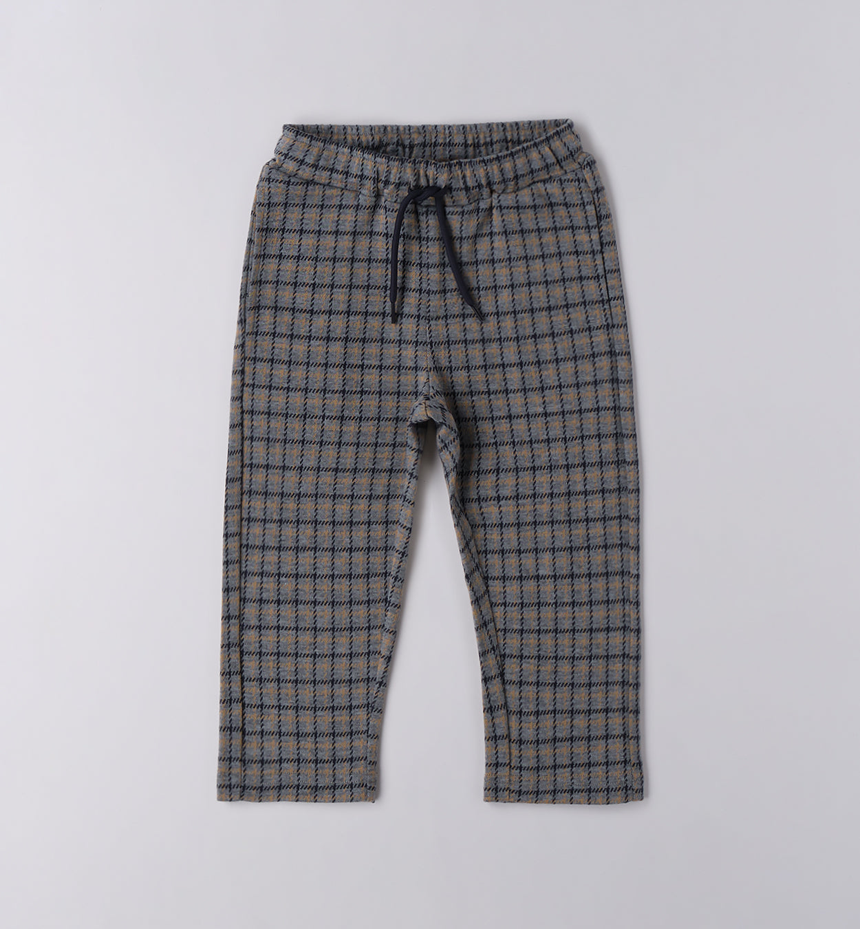 Completo bambino caldo cotone blu e grigio