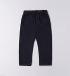 Completo casual chic bambino blu e rosso