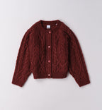 Completo bambina cardigan e gonna tulle cuori