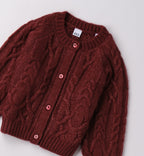 Completo bambina cardigan e gonna tulle cuori