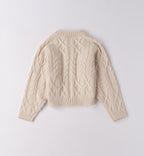 Completo bambina cardigan e pantaloni velluto