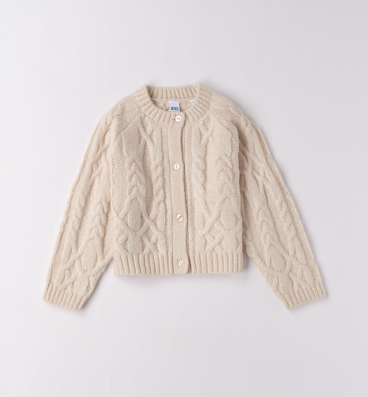 Completo bambina cardigan e pantaloni velluto