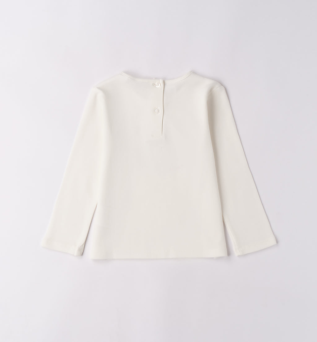 Completo bimba con maglia cuori e pantalone rosa