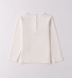 Completo bambina cardigan e gonna tulle cuori