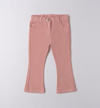Completo bimba con maglia cuori e pantalone rosa