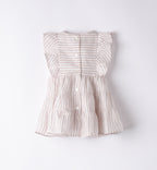 ABITO IN LINO E COTONE PER BAMBINA