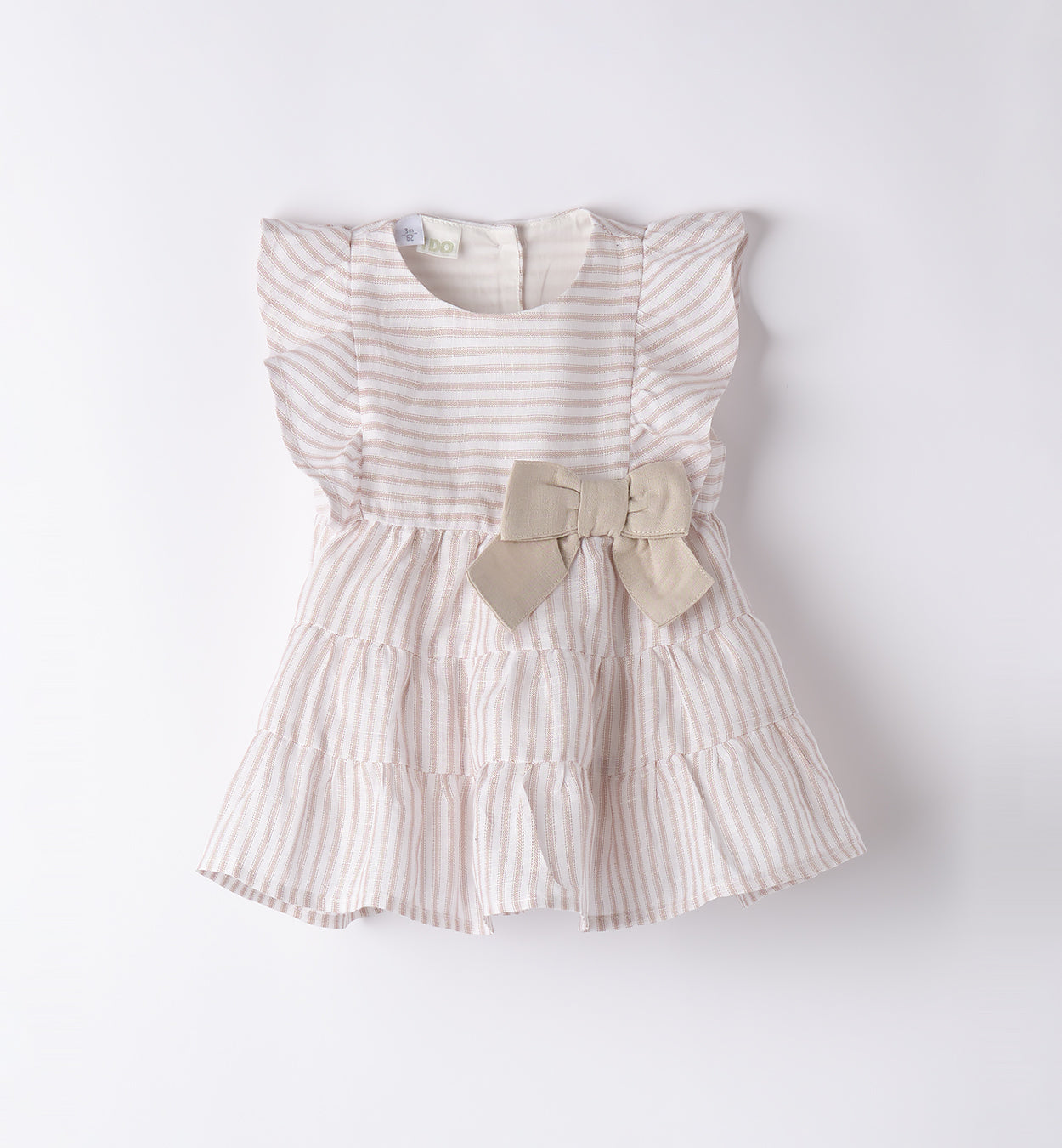 ABITO IN LINO E COTONE PER BAMBINA
