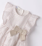 ABITO IN LINO E COTONE PER BAMBINA