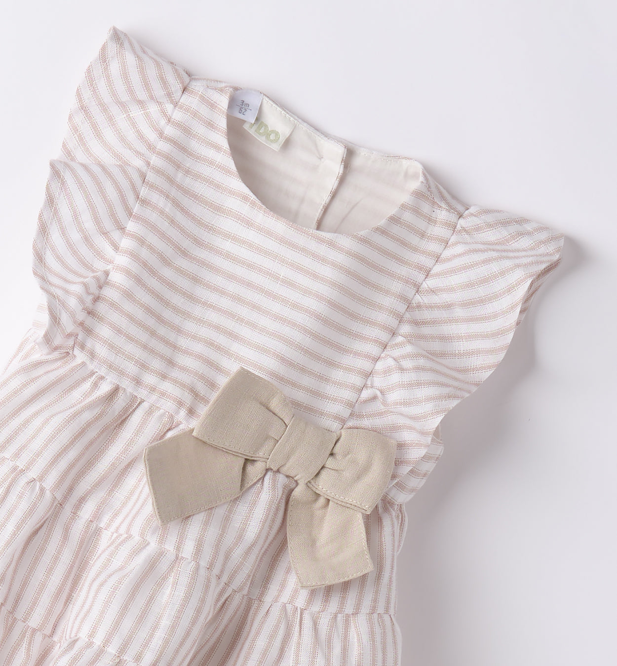 ABITO IN LINO E COTONE PER BAMBINA