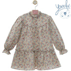 Abitino in cotone floreale dai toni pastello per un look fresco e romantico