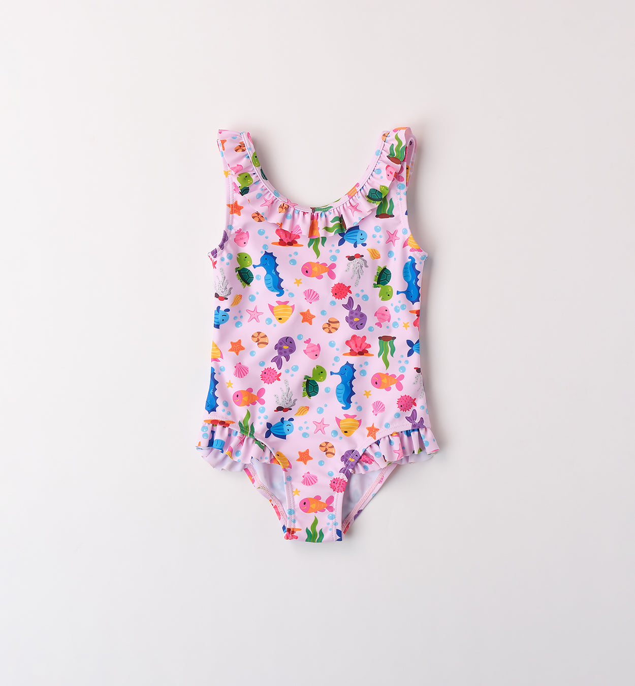 COSTUME INTERO BIMBA STAMPA MARE E VOLANT