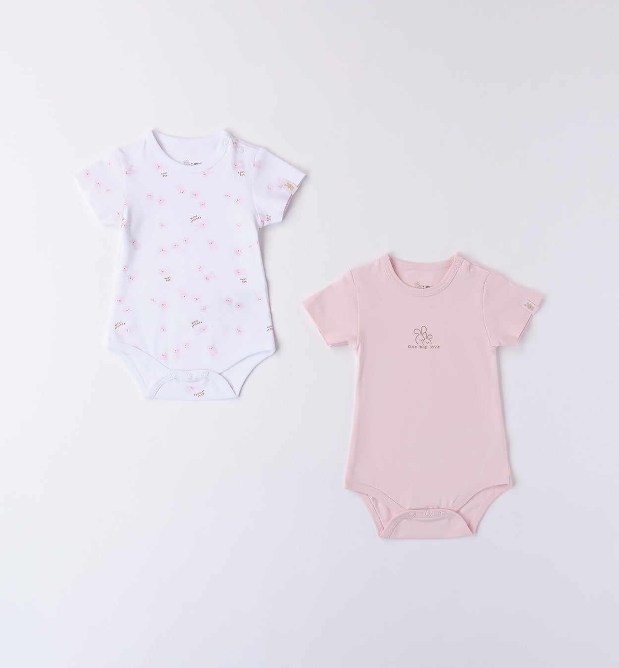 BODY NEONATO "MINI FRIENDS"– 2 PEZZI