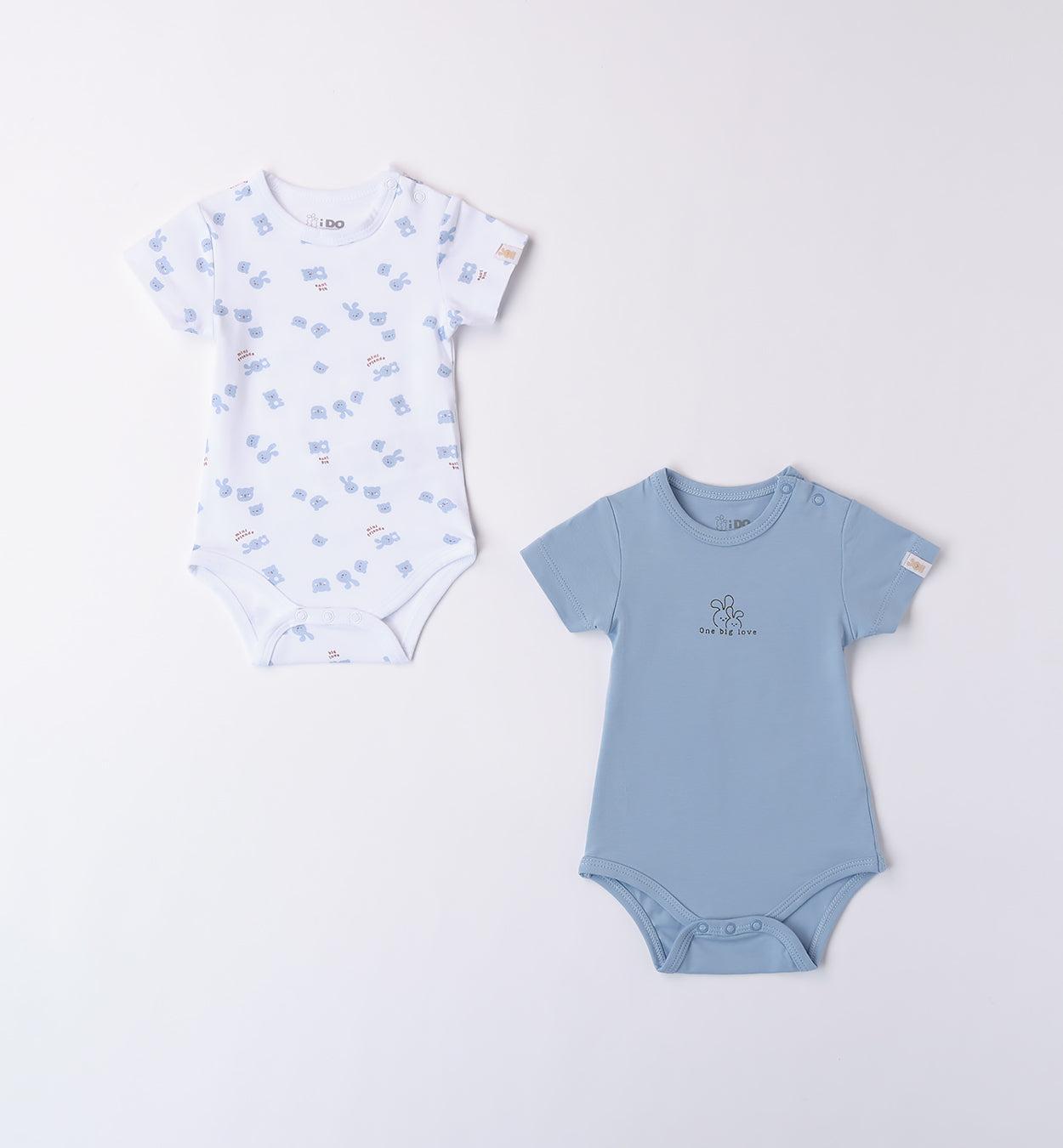 BODY NEONATO "MINI FRIENDS"– 2 PEZZI