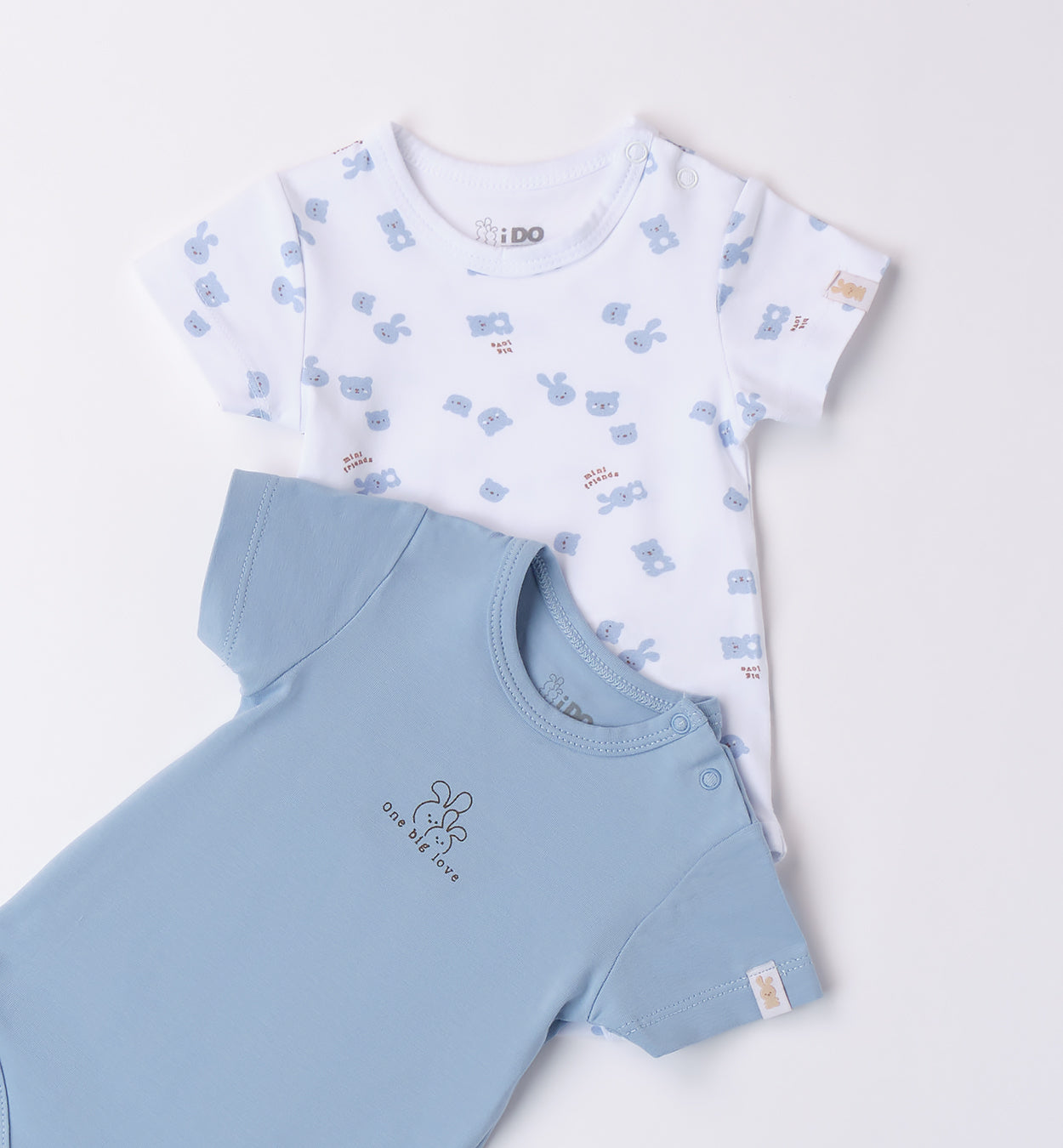 BODY NEONATO "MINI FRIENDS"– 2 PEZZI