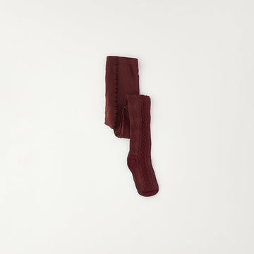 Collant bimba bordeaux