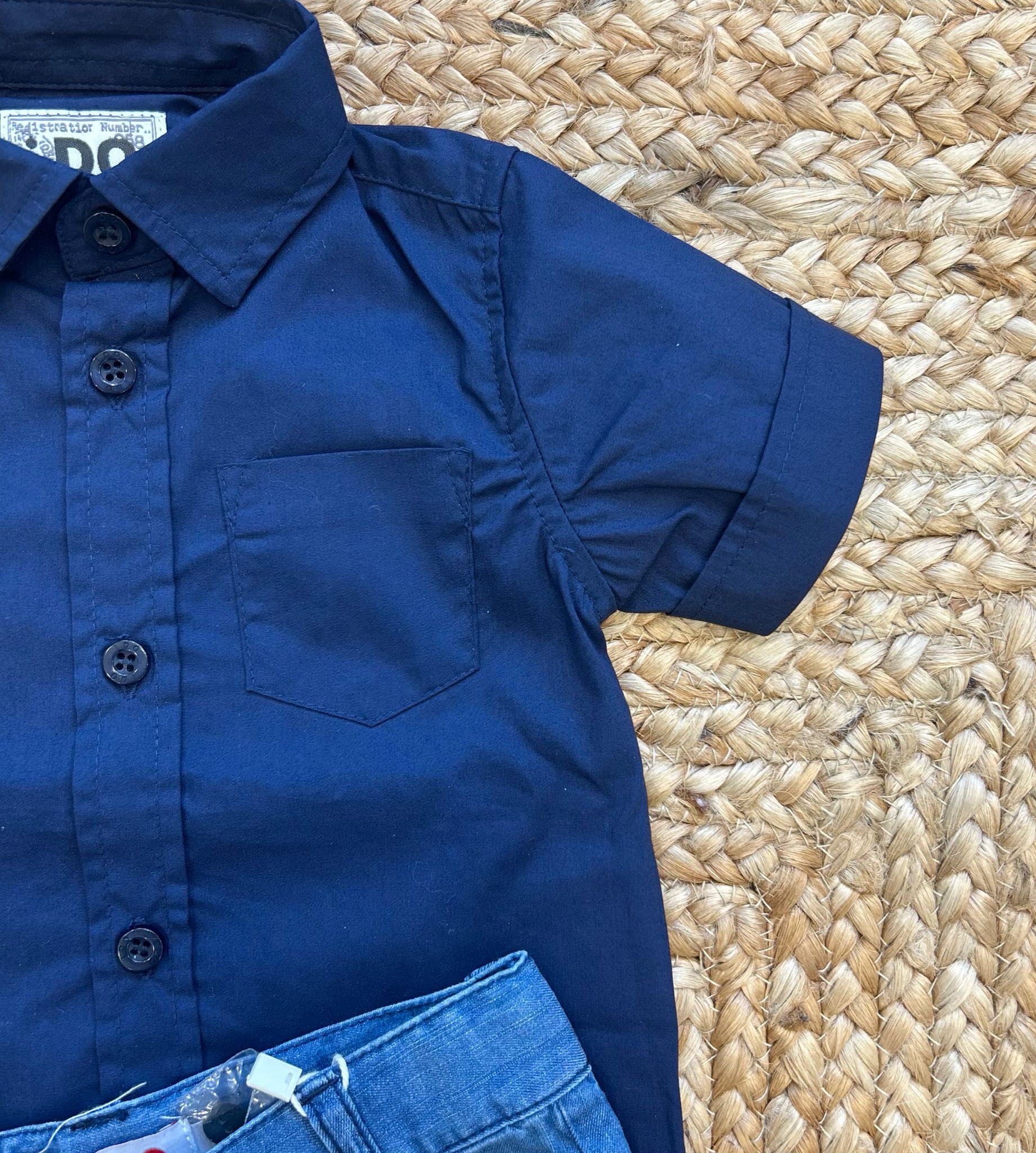 COMPLETO CAMICIA E JEANS BABY STYLE
