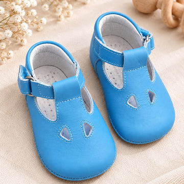 Scarpe battesimo bimbo azzurro