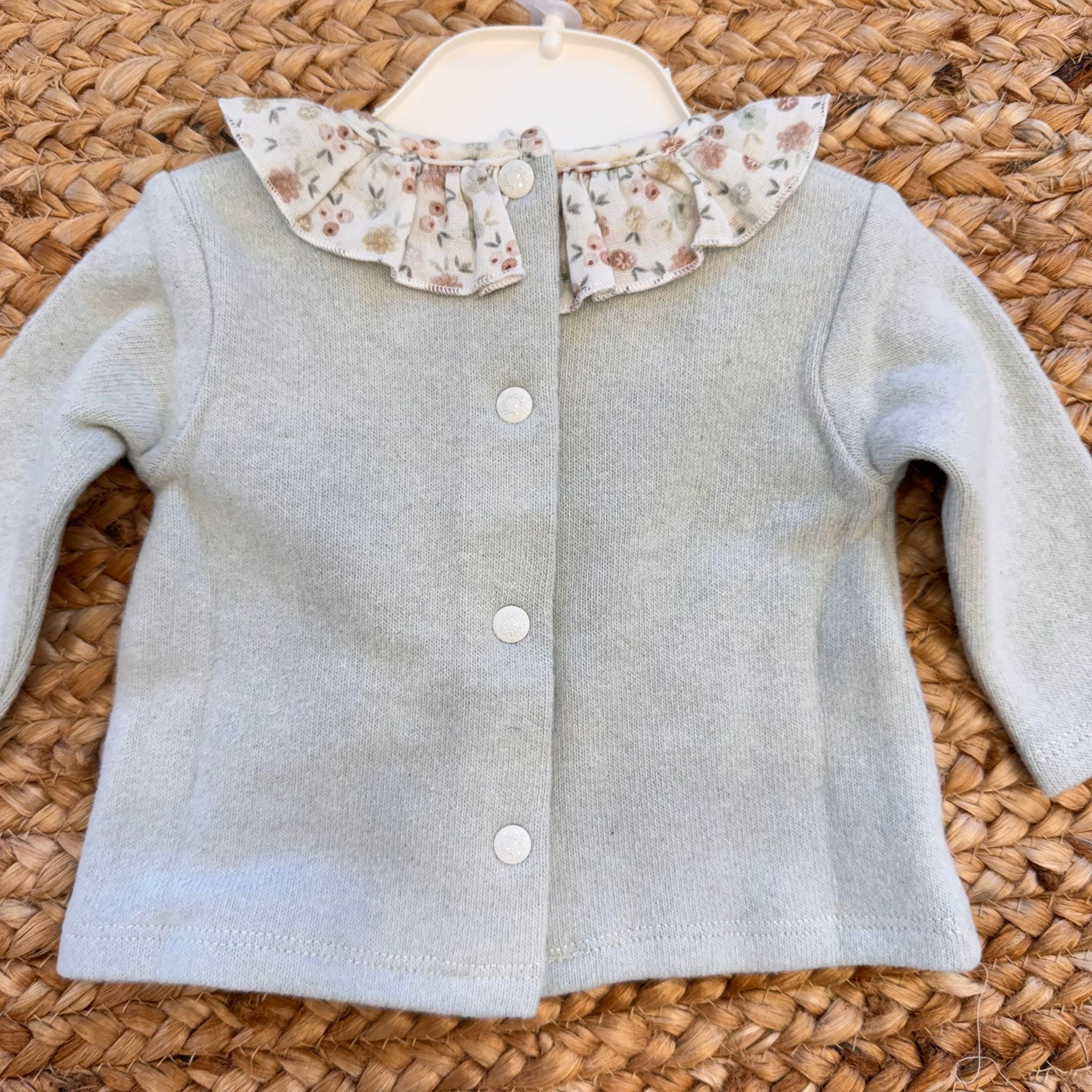 Tutina neonata caldo cotone floreale