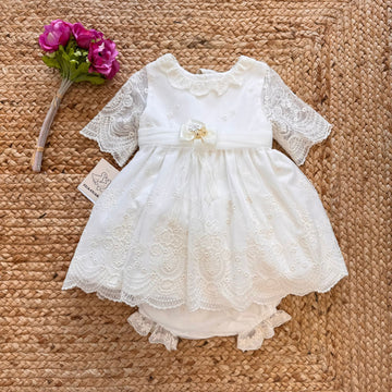 VESTITO-BATTESIMO-BIMBA-PIZZO-FIOCCO-BIANCHI.