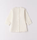 Abito bimba panna caldo cotone retro con bottoncini
