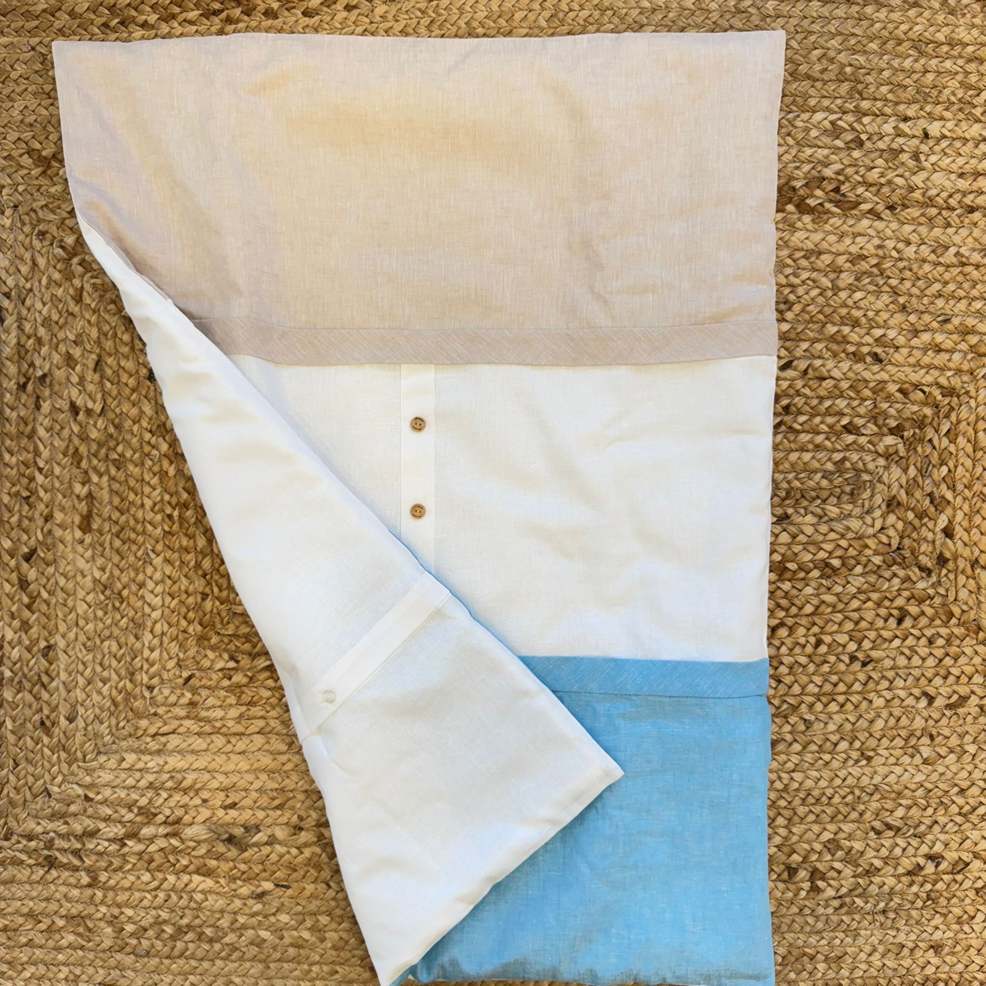 Cappellino neonato in cotone coordinato