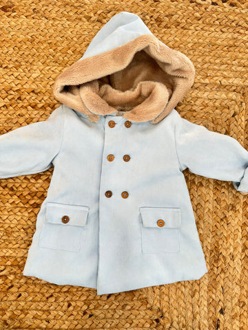 cappotto bimba, cappotto turchese bimba, cappotto pelliccia bimba, cappotto invernale bimba, abbigliamento quotidiano bimba, cappotto elegante bimba, cappotto pelliccia sintetica bimba.