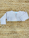 cardigan battesimo bimba, cardigan rosa bimba, accessorio battesimo bimba, cardigan elegante bimba, cardigan cerimonia bimba, abito battesimo rosa, accessorio cerimonia bimba, belli e monelli.