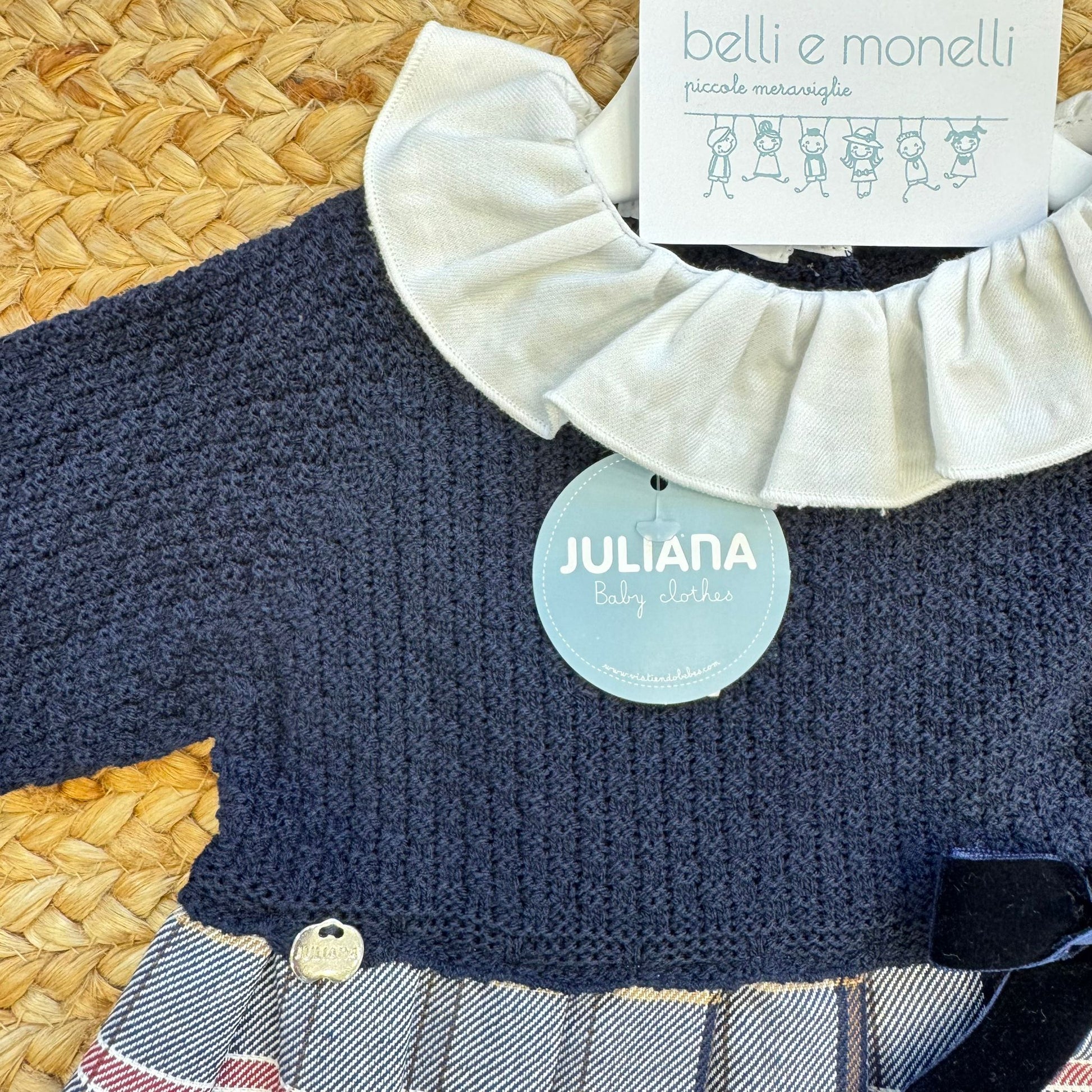 Colletto bianco a volant abito elegante bambina