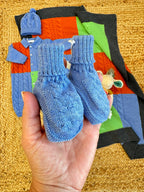Corredino Prima Nascita,Corredino Neonato,Uscita Clinica,Corredino,Neonato,Belli e Monelli,Clinica,Coordinato Neonato,Coordinato MULTICOLOR IN LANA,Coordinato.