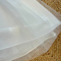 Gonna ampia in tulle leggero abito cerimonia bimba