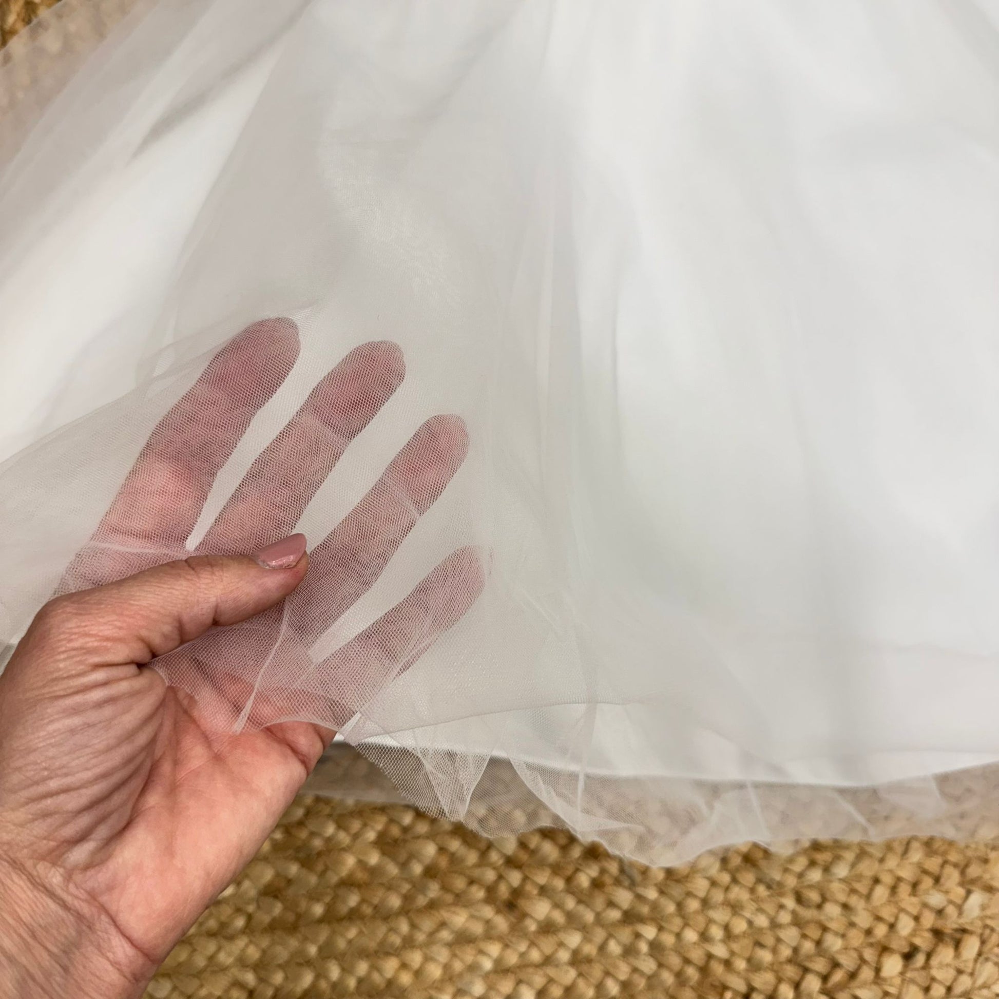 Gonna in tulle abito prima comunione