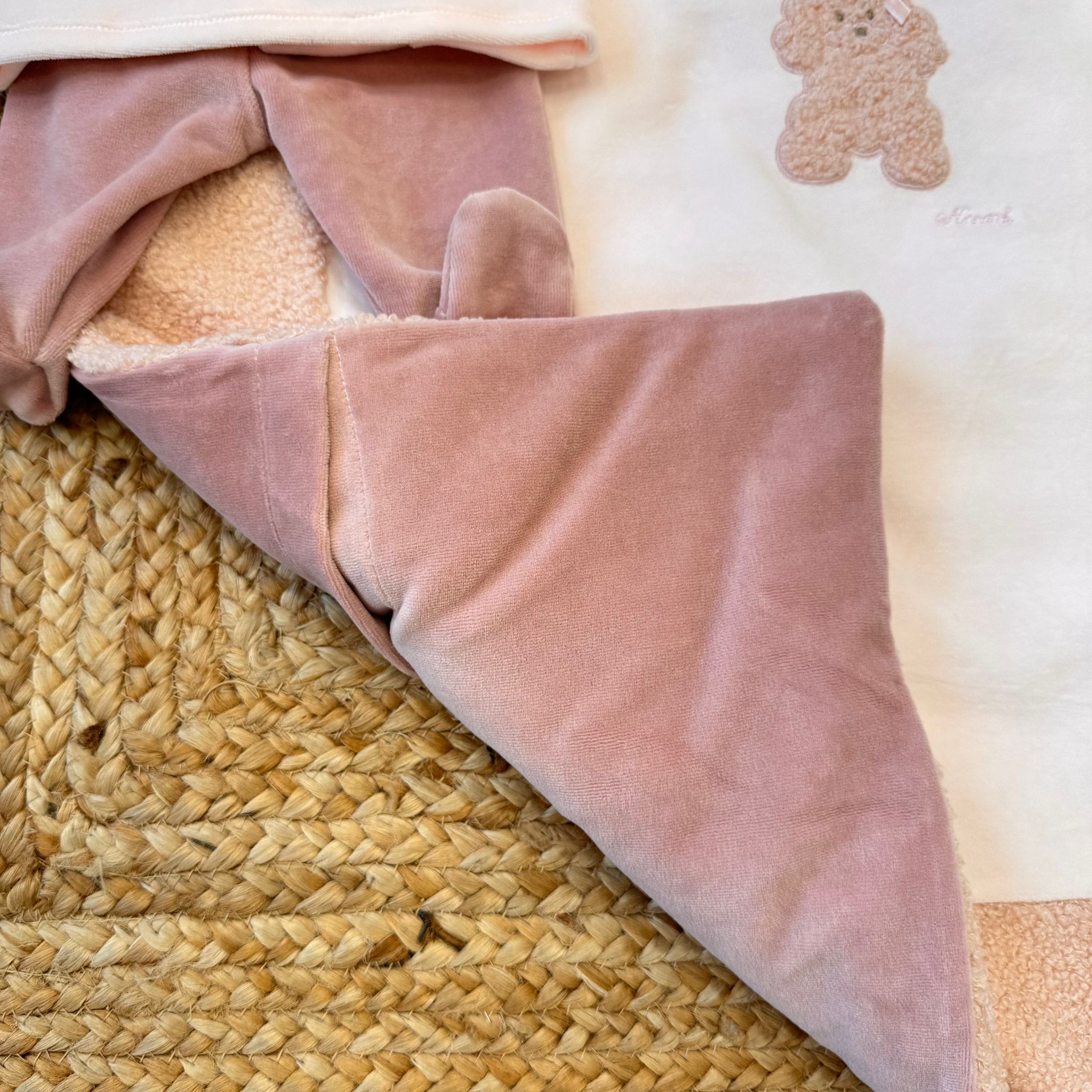 Interno del sacco sfoderabile in caldo cotone con fodera teddy