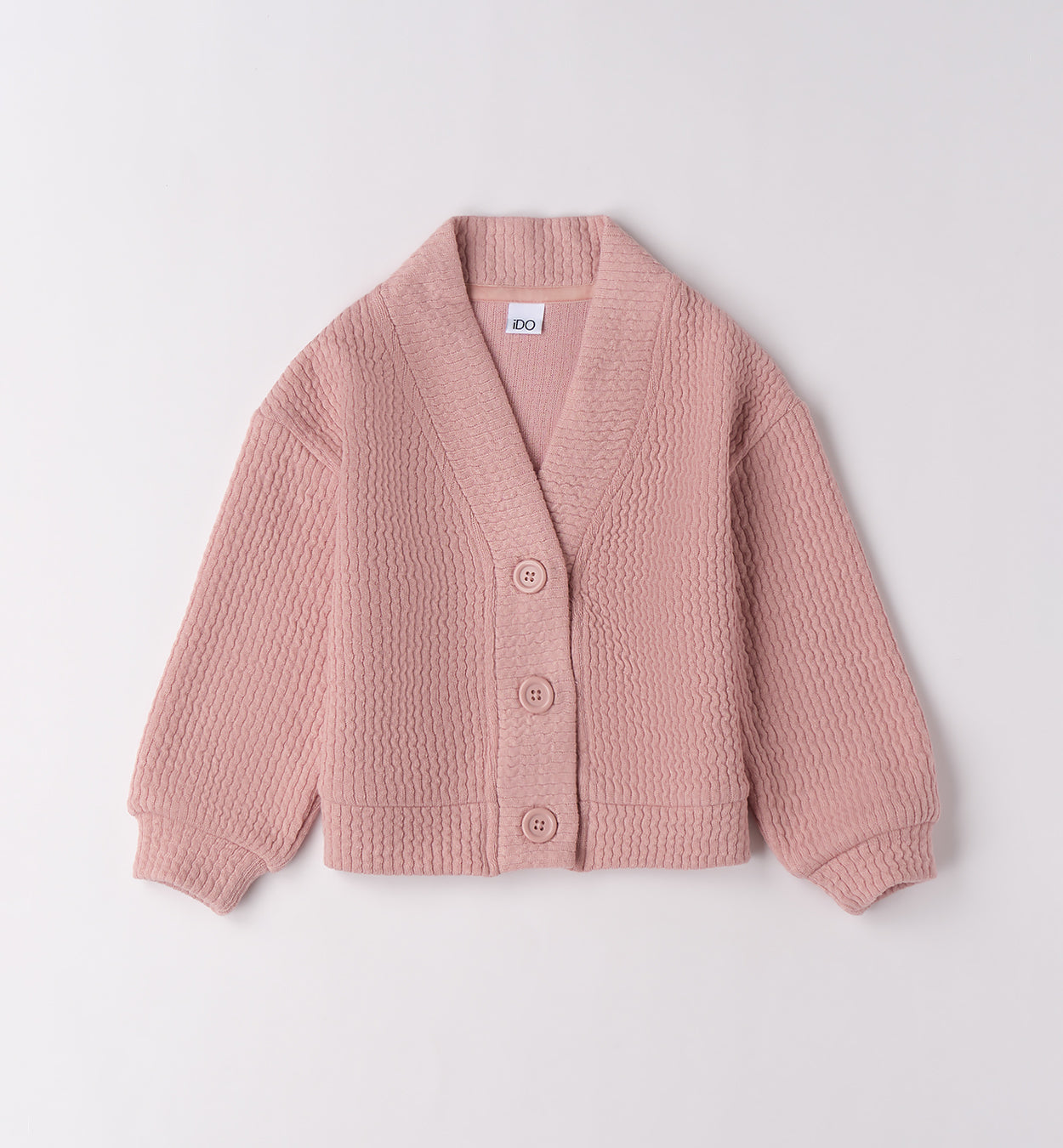 Maglia panna con orsetto brillante per bimba