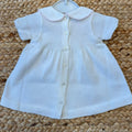 Retro pagliaccetto neonata in cotone