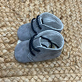 Scarpine battesimo bambino eleganti colore grigio