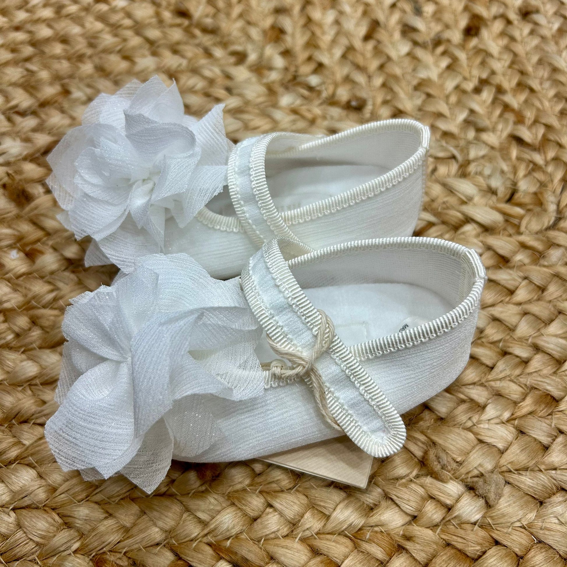 Scarpine battesimo neonata eleganti con cinturino