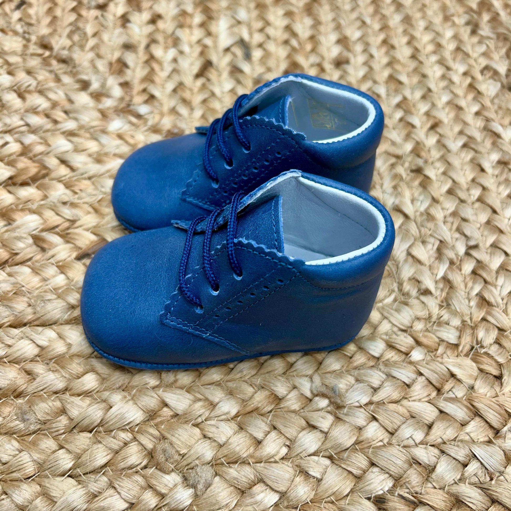 Scarpine cerimonia bimbo blu eleganti