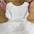 Vestito bambina cerimonia elegante in organza