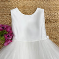 Vestito bambina cerimonia elegante in tulle