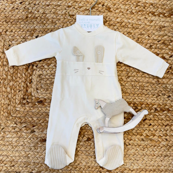 Tutina unisex neonato con coniglietto