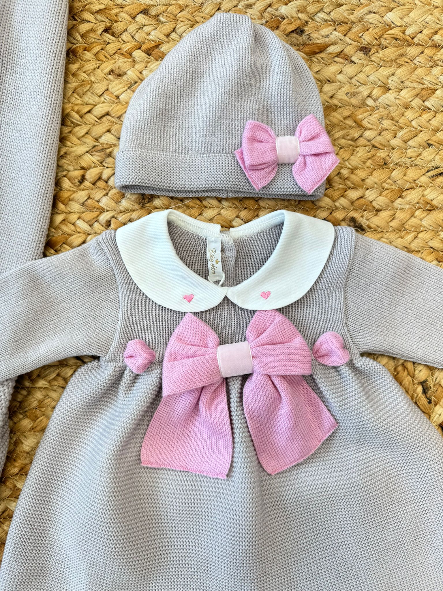 Coordinato "FIOCCO" in lana