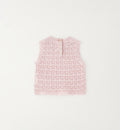 abbigliamento neonata raffinato rosa e beige