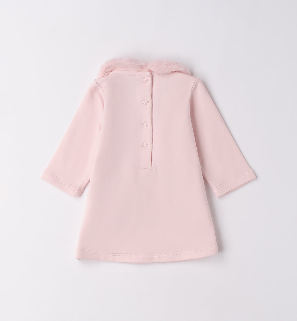 abitino neonata caldo cotone rosa retro