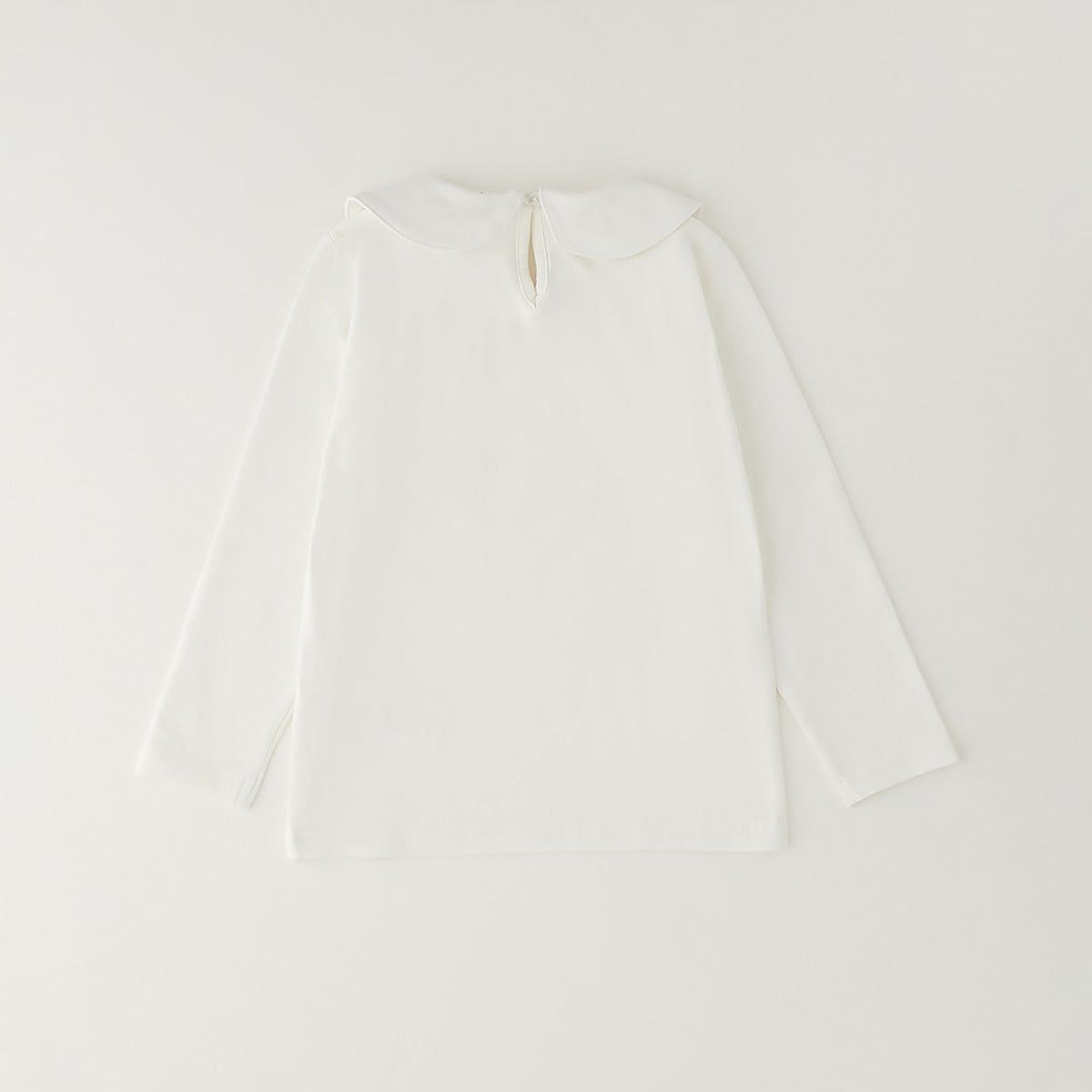 Abito bimba blu gessato con cintura argentata e taschina coordinata