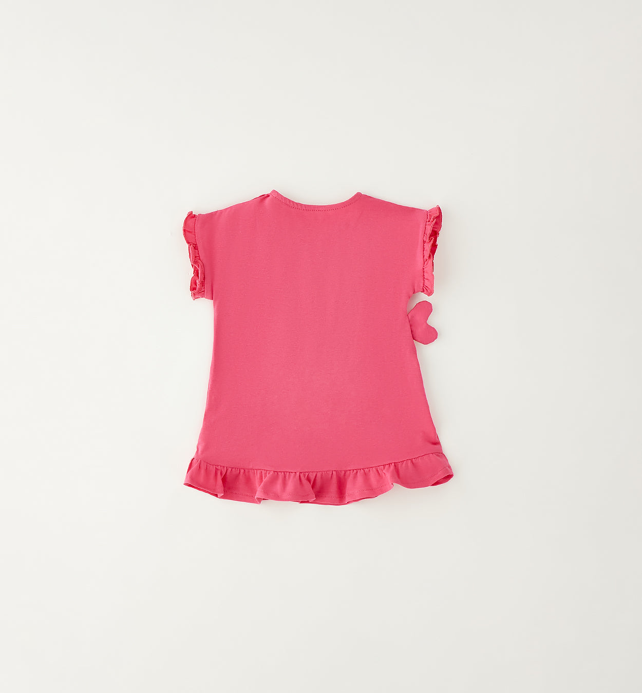 abito estivo bimba rosa con applicazione pesce