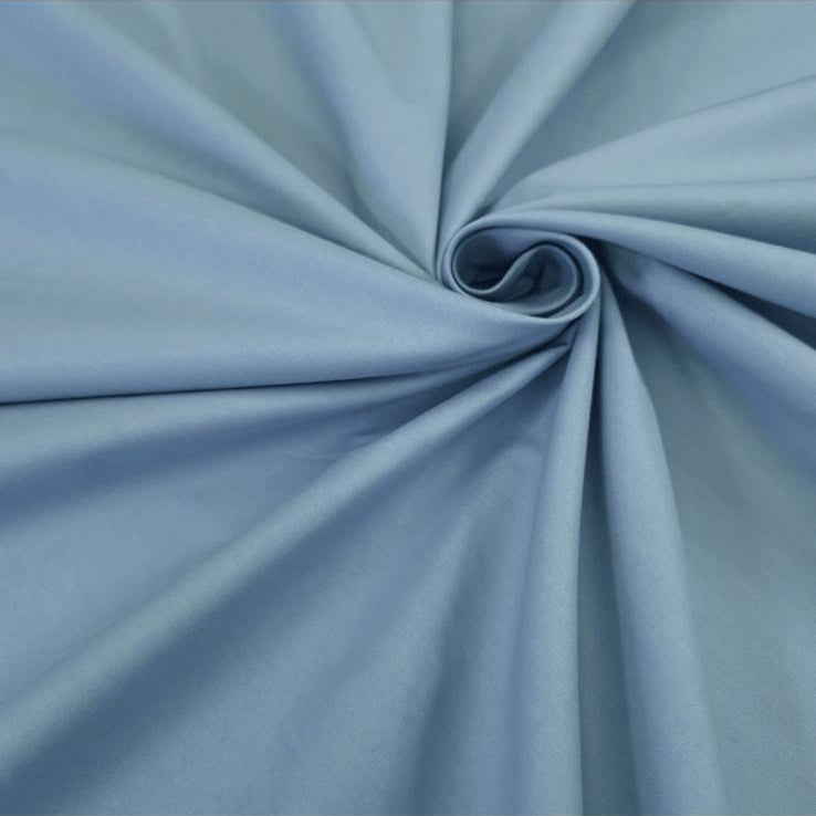abito bimba elegante azzurro polvere con tulle e fiore